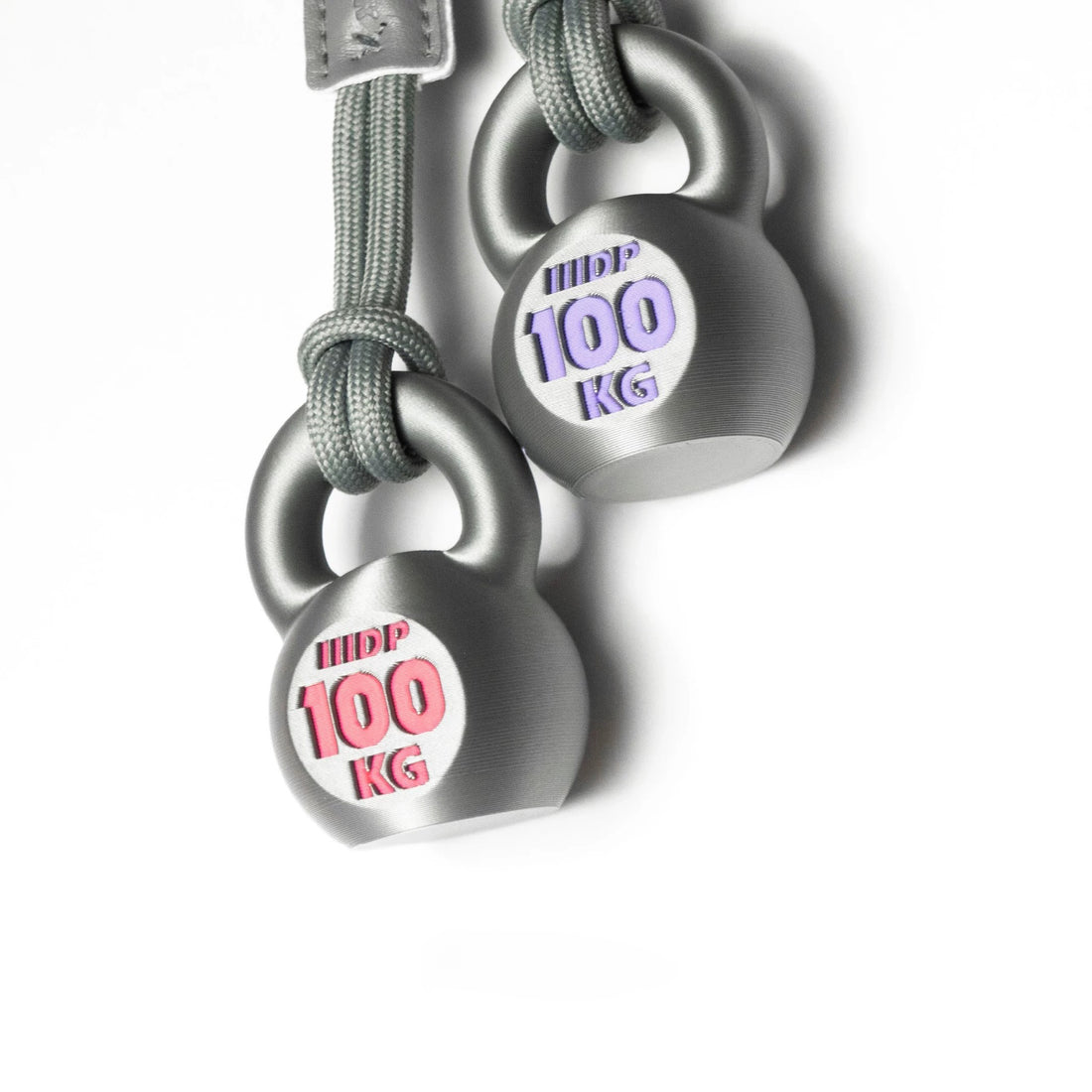 WuliBuddy kettlebell bag charm keychain 100kg gym accessory