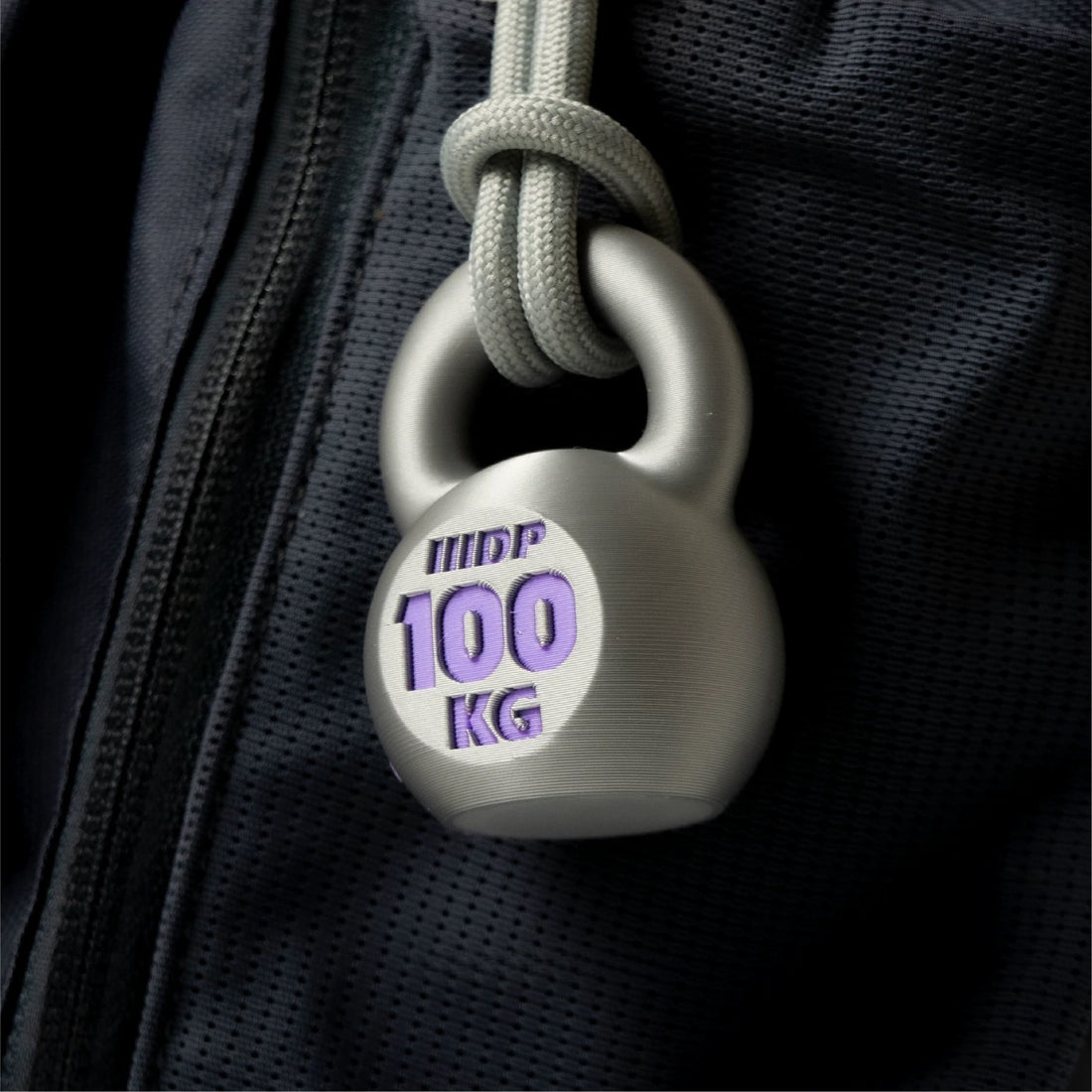 WuliBuddy kettlebell bag charm keychain 100kg gym accessory