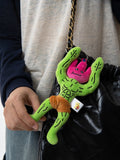 wulibuddy goblin cactus plush bag charm  NYC character accessory gym buddy keychain